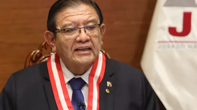 Presidente del JNE niega declaraciones de Jaime Villanueva sobre elecciones