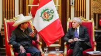 Presidente Castillo se reunió con el secretario general de la OEA en Palacio de Gobierno