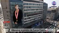 Las presiones de Fuerza Popular sobre Patricia Benavides