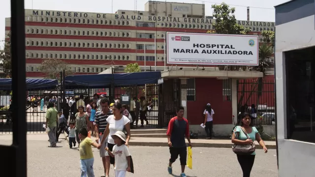 Hospital María Auxiliadora (Minsa). Foto: Andina