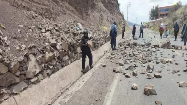 las protestas en Puno ocasionaron que se prorrogue el estado de emergencia / Foto: Andina