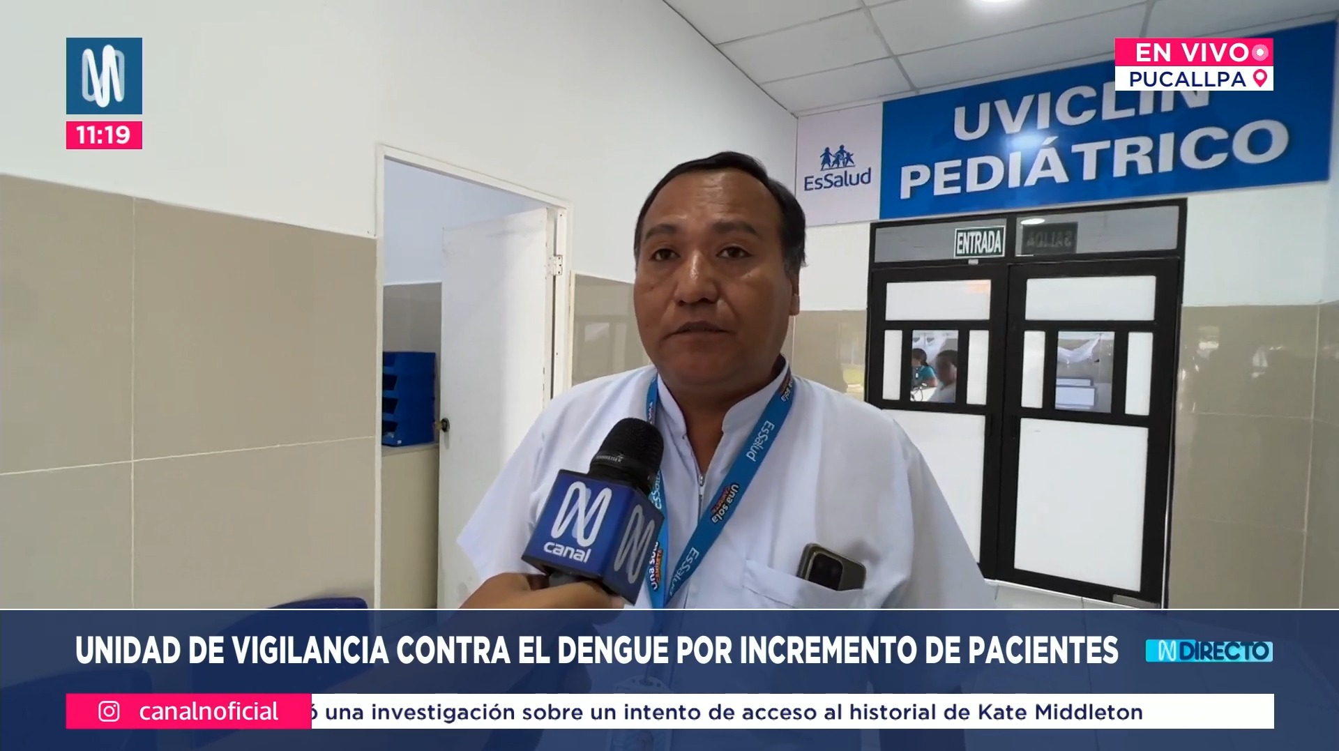 Pucallpa: Unidad de vigilancia contra el dengue por incremento de pacientes
