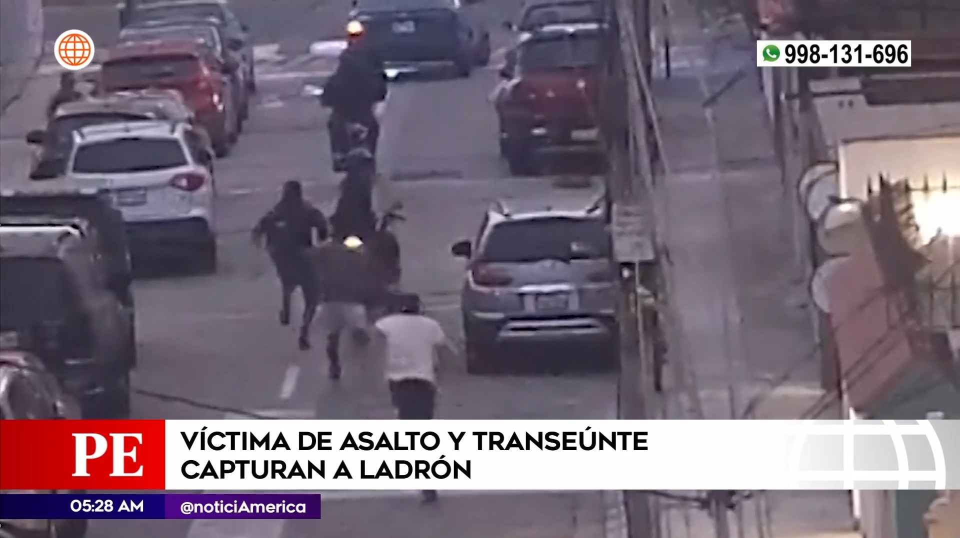 Víctima de robo atrapó a ladrón en Pueblo Libre. Foto: América Noticias