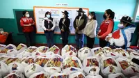 Qali Warma: Estudiantes de Apurímac recibieron canastas de alimentos en Antabamba