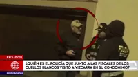 ¿Quién es el policía que con las fiscales del caso Cuellos Blancos visitó a Vizcarra en su condominio?