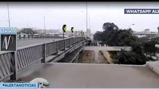 Reportan ciclovía inconclusa en puente de la avenida Venezuela