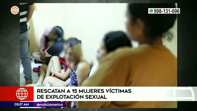 Rescatan a mujeres víctimas de explotación sexual que eran retenidas por banda Los Gallegos