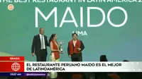 Restaurante peruano Maido es reconocido como el mejor de América Latina