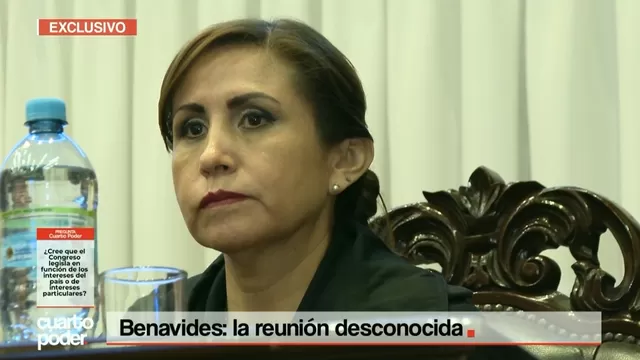 La reunión desconocida de la suspendida fiscal Patricia Benavides