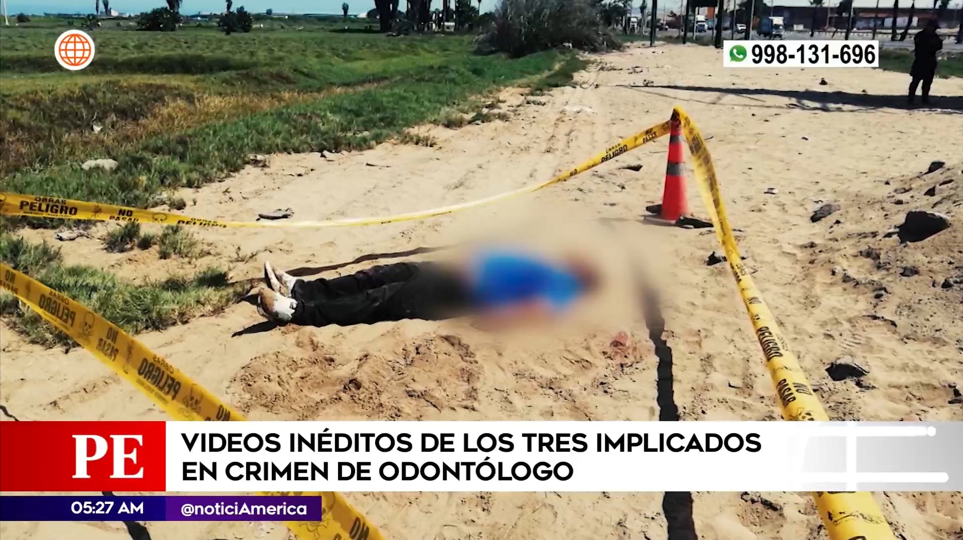Asesinato de odontólogo en San Juan de Lurigancho. Foto: América Noticias