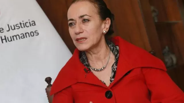 Ana Revilla, ministra de Justicia y Derechos Humanos. Foto: ANDINA