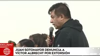 Rich Port: Sotomayor denunció a Víctor Albrecht por extorsión