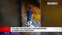 Rímac: Ciclista baleado tras resistirse al robo de su bicicleta