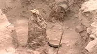 Rímac: Descubren cinco momias en la huaca La Florida 