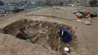 Rímac: Encuentran momia de más de 3 mil años de antigüedad en huaca La Florida