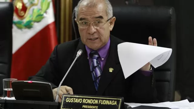 Rondón sostuvo que la "ley debe respetarse" respecto a fallo del JEE