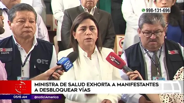 Rosa Gutiérrez exhortó a manifestantes a desbloquear vías