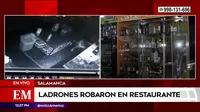 Salamanca: En menos de tres días robaron un restaurante por segunda vez
