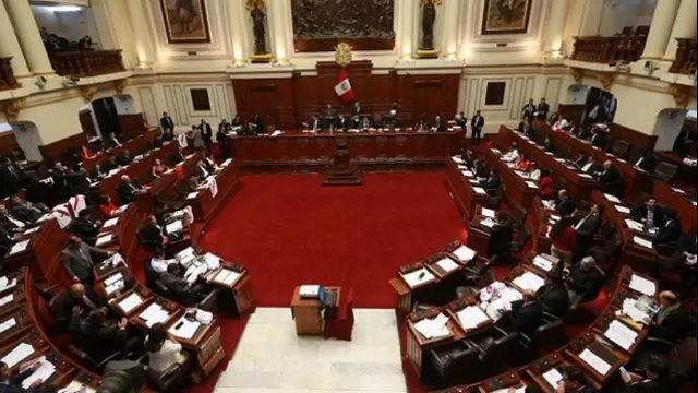 Pleno del Congreso se realizará este lunes. Foto: Andina