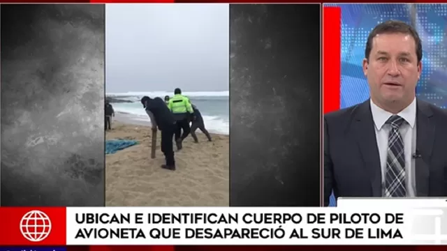 Playa La Escondida: Hallan cadáver de piloto de avioneta desaparecida en San Bartolo