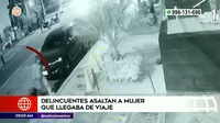 San Isidro: Ciudadana argentina fue asaltada cuando llegaba de viaje