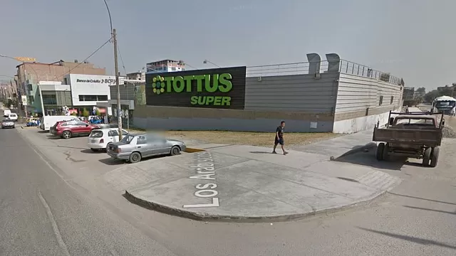 Tottus de San Juan de Lurigancho. Foto: StreetView/Google