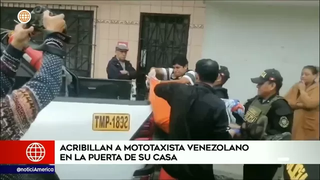 San Juan de Lurigancho: Acribillan a mototaxista extranjero en la puerta de su casa