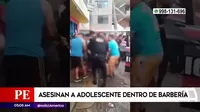 San Juan de Lurigancho: Adolescente fue asesinado en una barbería