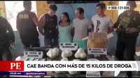 San Juan de Lurigancho: Cayó banda con más de 15 kilos de droga