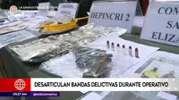 San Juan de Lurigancho: Desarticulan bandas delictivas durante operativo