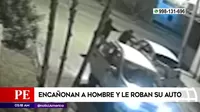 San Juan de Lurigancho: Encañonan a hombre y le roban su auto