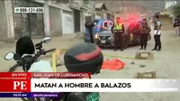 San Juan de Lurigancho: Hombre fue asesinado a balazos