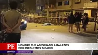 San Juan de Lurigancho: Hombre fue asesinado a balazos por presuntos sicarios