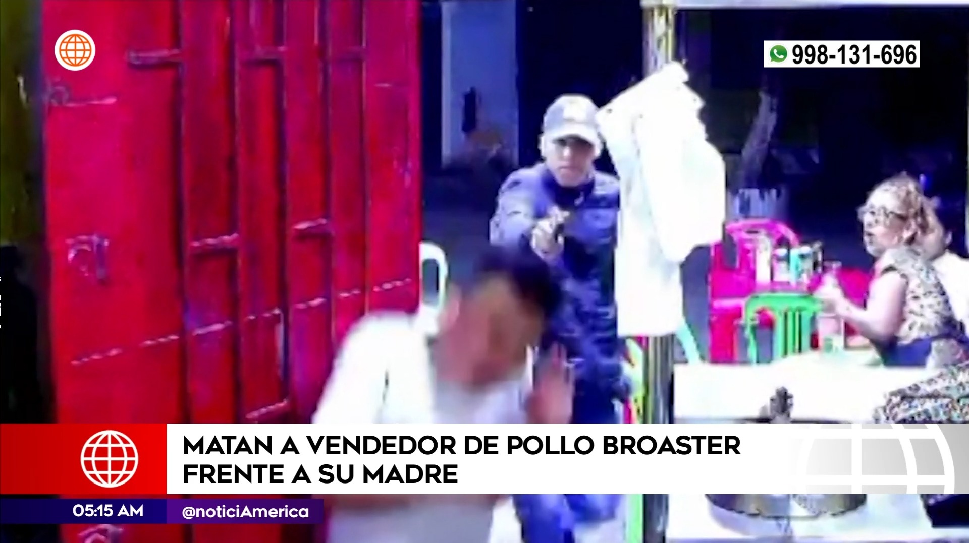 Asesinato en San Juan de Lurigancho. Foto: América Noticias