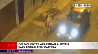 San Juan de Lurigancho: Ladrones arrastraron a mujer para robarle su cartera