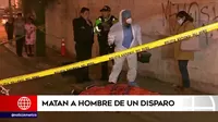 San Juan de Lurigancho: Matan a hombre de un disparo en un paradero