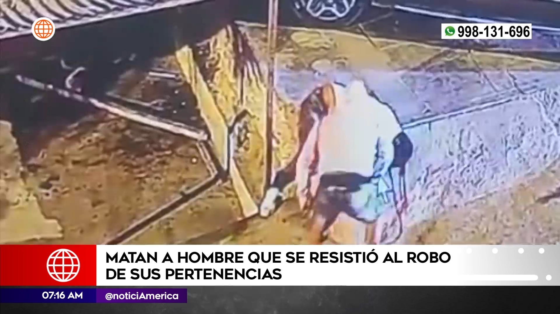 Asesinato en San Juan de Lurigancho. Foto: América Noticias