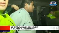 San Juan de Lurigancho: Policía capturó a sicario que disparó a un adolescente
