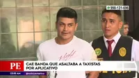 San Juan de Miraflores: Cayó banda que asaltaba a taxistas por aplicativo