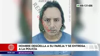 San Juan de Miraflores: Hombre degolló a su pareja y se entregó a la Policía tras asesinato