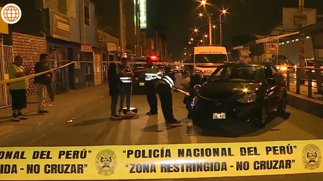 San Juan de Miraflores:  Hombre fue baleado cuando conducía su taxi