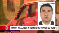 San Juan de Miraflores: Mataron a balazos a hombre dentro de su auto