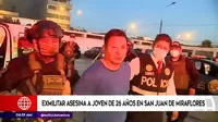 San Juan de Miraflores: Policía capturó a exmilitar acusado de asesinar a joven de 26 años
