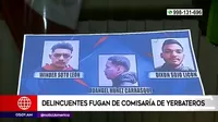 San Luis: Delincuentes fugaron de comisaría de Yerbateros