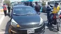 San Luis: Fiscalizador fue embestido por un taxista informal