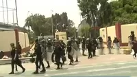 San Marcos asegura que la Policía Nacional actuó de oficio durante operativo para desalojar a manifestantes 