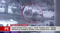 San Martín de Porres: Asesinan a venezolano e implican a su expareja en el crimen