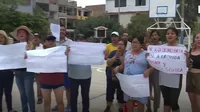 San Martín de Porres: Constantes robos obligan a vecinos a protestar