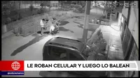 San Martín de Porres: Delincuente disparó a estudiante para robarle sus pertenencias