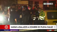San Martín de Porres: Matan a balazos a hombre en plena calle